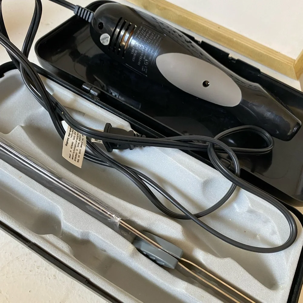 Oster Electric Carving Knife Set black with box